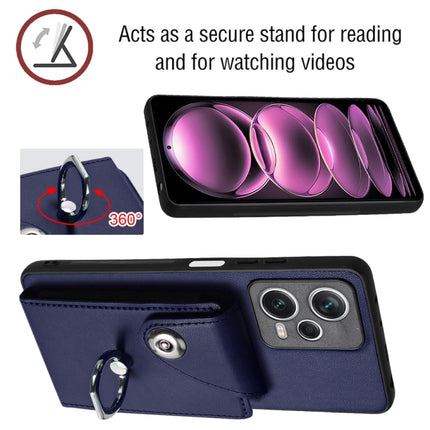 Organ Card Bag Ring Holder Phone Case with Long Lanyard, For Xiaomi Redmi Note 12 Pro+ 5G Global, For Xiaomi Redmi Note 12 Pro 5G Global, For Xiaomi Redmi Note 12 Pro Speed, For Xiaomi Redmi Note 12 5G Global