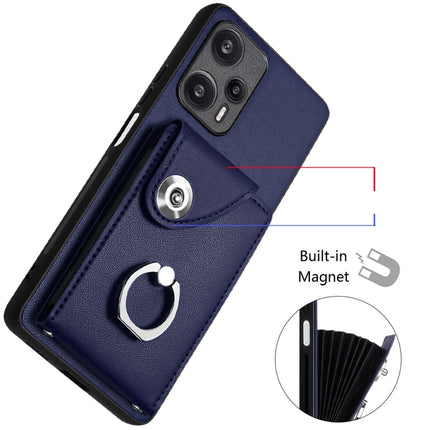 Organ Card Bag Ring Holder Phone Case with Long Lanyard, For Xiaomi Redmi Note 12 Turbo, For Xiaomi Redmi K60 / K60 Pro, For Xiaomi Redmi Note 12S 4G Global, For Xiaomi Redmi 12 4G Global