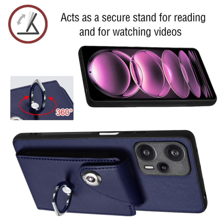Organ Card Bag Ring Holder Phone Case with Long Lanyard, For Xiaomi Redmi Note 12 Turbo, For Xiaomi Redmi K60 / K60 Pro, For Xiaomi Redmi Note 12S 4G Global, For Xiaomi Redmi 12 4G Global