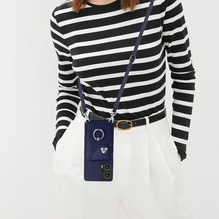 Organ Card Bag Ring Holder Phone Case with Long Lanyard, For Xiaomi Redmi Note 12 Turbo, For Xiaomi Redmi K60 / K60 Pro, For Xiaomi Redmi Note 12S 4G Global, For Xiaomi Redmi 12 4G Global