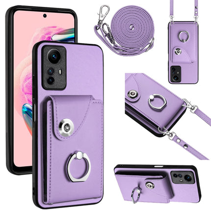Organ Card Bag Ring Holder Phone Case with Long Lanyard, For Xiaomi Redmi Note 12 Turbo, For Xiaomi Redmi K60 / K60 Pro, For Xiaomi Redmi Note 12S 4G Global, For Xiaomi Redmi 12 4G Global
