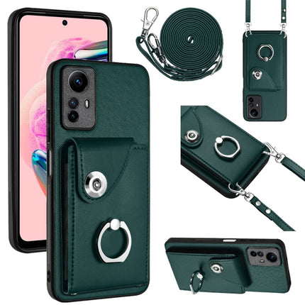 Organ Card Bag Ring Holder Phone Case with Long Lanyard, For Xiaomi Redmi Note 12 Turbo, For Xiaomi Redmi K60 / K60 Pro, For Xiaomi Redmi Note 12S 4G Global, For Xiaomi Redmi 12 4G Global
