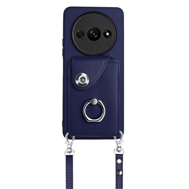 Organ Card Bag Ring Holder Phone Case with Long Lanyard, For Xiaomi Redmi A3 4G, For Xiaomi Redmi Note 13 Pro 4G Global, For Xiaomi Redmi Note 13 4G Global, For Xiaomi Redmi 13C 5G / Redmi 13R