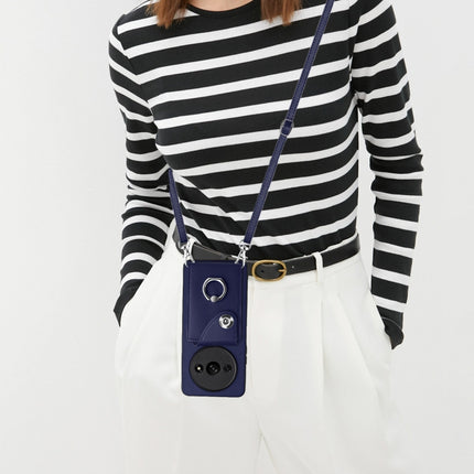 Organ Card Bag Ring Holder Phone Case with Long Lanyard, For Xiaomi Redmi A3 4G, For Xiaomi Redmi Note 13 Pro 4G Global, For Xiaomi Redmi Note 13 4G Global, For Xiaomi Redmi 13C 5G / Redmi 13R