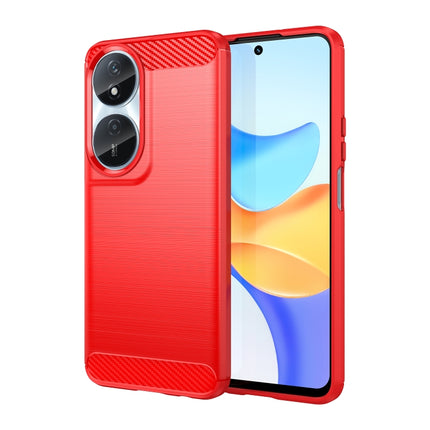 Carbon Fiber Brushed Texture TPU Phone Case, For Honor Play 60 Plus, For Honor Magic 6 Pro, For Honor Magic 6, For Honor 90 Smart