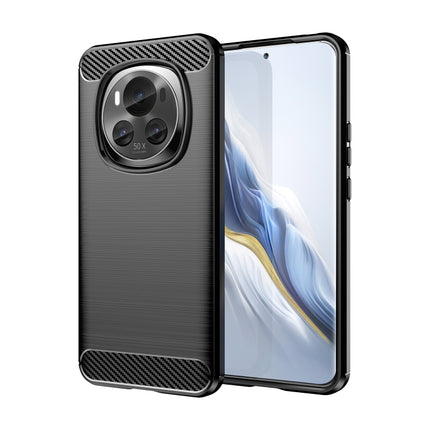 Carbon Fiber Brushed Texture TPU Phone Case, For Honor Play 60 Plus, For Honor Magic 6 Pro, For Honor Magic 6, For Honor 90 Smart