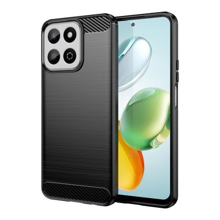 Carbon Fiber Brushed Texture TPU Phone Case, For Honor Play 60 Plus, For Honor Magic 6 Pro, For Honor Magic 6, For Honor 90 Smart