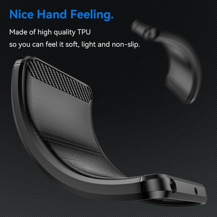 Carbon Fiber Brushed Texture TPU Phone Case, For Honor Play 60 Plus, For Honor Magic 6 Pro, For Honor Magic 6, For Honor 90 Smart