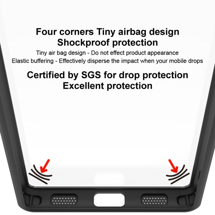 imak UX-9A Series Four-corner Airbag Shockproof Heat Dissipation Phone Case, For ZTE nubia Red Magic 9 Pro 5G, For ZTE nubia Red Magic 8S Pro 5G, For ZTE nubia Red Magic 8 Pro 5G, For ZTE nubia Red Magic 8 Pro+ 5G
