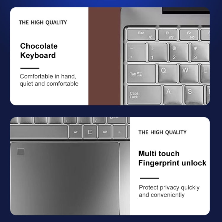 V8 15.6 inch Ultrathin Laptop, Windows 11 Intel Processor N95 Quad Core