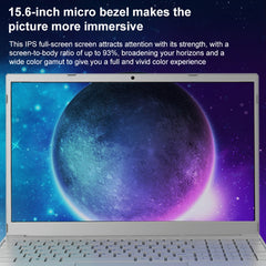 V8 15.6 inch Ultrathin Laptop, Windows 11 Intel Processor N95 Quad Core