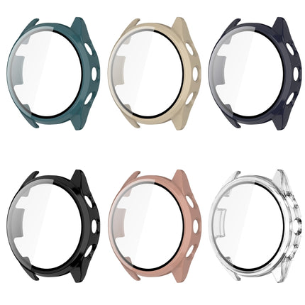 PC + Tempered Film Integrated Watch Protective Case, For Garmin Forerunner 165