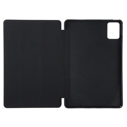 Tri-fold Silicone Leather Tablet Case, For Lenovo Tab P12 12.7 2025, For Lenovo Tab M11/ Xiaoxin Pad 11 2024