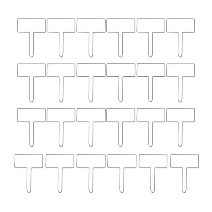 24pcs / Box Acrylic Plant Label Nameplate Potted Plant Sign Holder, Plant Label Nameplate
