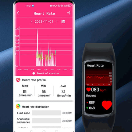 SPOVAN H8 1.47 inch TFT HD Screen Smart Bracelet Supports Bluetooth Calling/Blood Oxygen Monitoring