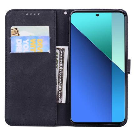 Retro Skin Feel Butterflies Embossing Horizontal Flip Leather Phone Case, For Xiaomi Redmi Note 13 4G, For Xiaomi Redmi 13C / POCO C65, For Xiaomi Redmi Note 13 Pro+ 5G