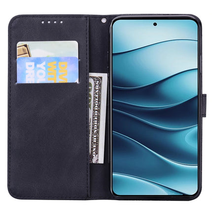 Retro Skin Feel Butterflies Embossing Horizontal Flip Leather Phone Case, For Redmi Note 14 5G, For Redmi Note 14 Pro 5G, For Redmi 14C 4G, For Xiaomi Redmi Note 13 Pro 4G
