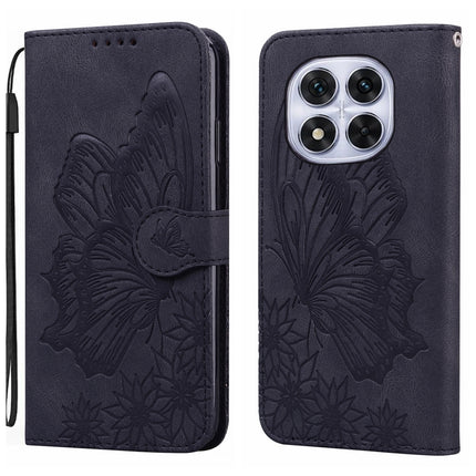 Retro Skin Feel Butterflies Embossing Horizontal Flip Leather Phone Case, For Redmi Note 14 5G, For Redmi Note 14 Pro 5G, For Redmi 14C 4G, For Xiaomi Redmi Note 13 Pro 4G