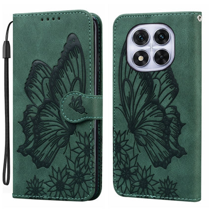 Retro Skin Feel Butterflies Embossing Horizontal Flip Leather Phone Case, For Redmi Note 14 5G, For Redmi Note 14 Pro 5G, For Redmi 14C 4G, For Xiaomi Redmi Note 13 Pro 4G