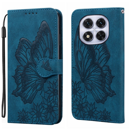 Retro Skin Feel Butterflies Embossing Horizontal Flip Leather Phone Case, For Redmi Note 14 5G, For Redmi Note 14 Pro 5G, For Redmi 14C 4G, For Xiaomi Redmi Note 13 Pro 4G