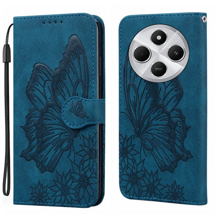 Retro Skin Feel Butterflies Embossing Horizontal Flip Leather Phone Case, For Redmi Note 14 5G, For Redmi Note 14 Pro 5G, For Redmi 14C 4G, For Xiaomi Redmi Note 13 Pro 4G