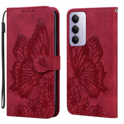 Retro Skin Feel Butterflies Embossing Horizontal Flip Leather Phone Case, For Redmi 15C 5G / 4G EU 173mm, For Redmi 15 5G Global / 4G SEA 169.5mm, For Redmi 15 5G / 4G EU 171mm, For Redmi A4 5G