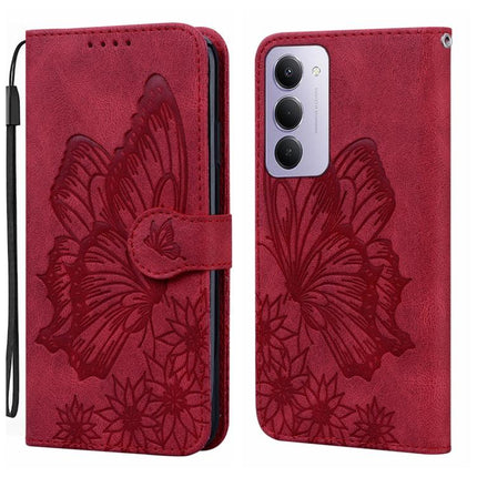 Retro Skin Feel Butterflies Embossing Horizontal Flip Leather Phone Case, For Redmi 15C 5G / 4G EU 173mm, For Redmi 15 5G Global / 4G SEA 169.5mm, For Redmi 15 5G / 4G EU 171mm, For Redmi A4 5G