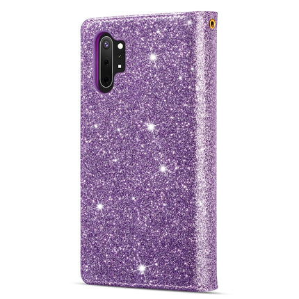 Multi-card Slots Starry Sky Laser Carving Glitter Zipper Horizontal Flip Leather Case with Holder & Wallet & Lanyard, For Samsung Galaxy Note10, For Samsung Galaxy Note10+, For Samsung Galaxy S8, For Samsung Galaxy S8+