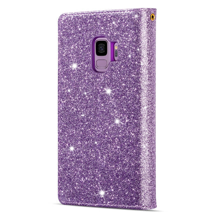 Multi-card Slots Starry Sky Laser Carving Glitter Zipper Horizontal Flip Leather Case with Holder & Wallet & Lanyard, For Samsung Galaxy S9, For Samsung Galaxy S9+, For Samsung Galaxy S10, For Samsung Galaxy S10 5G