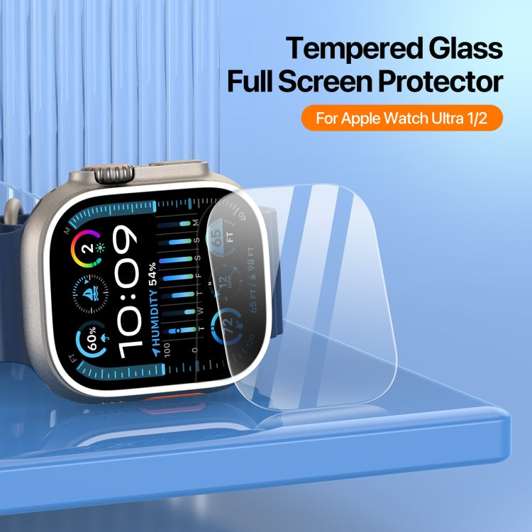 DUX DUCIS Eapa Series 9H Tempered Glass Screen Protector, For Apple Watch Ultra / Ultra 2 49mm