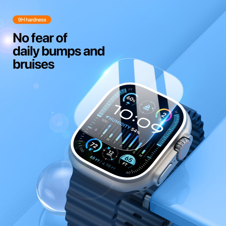 DUX DUCIS Eapa Series 9H Tempered Glass Screen Protector, For Apple Watch Ultra / Ultra 2 49mm