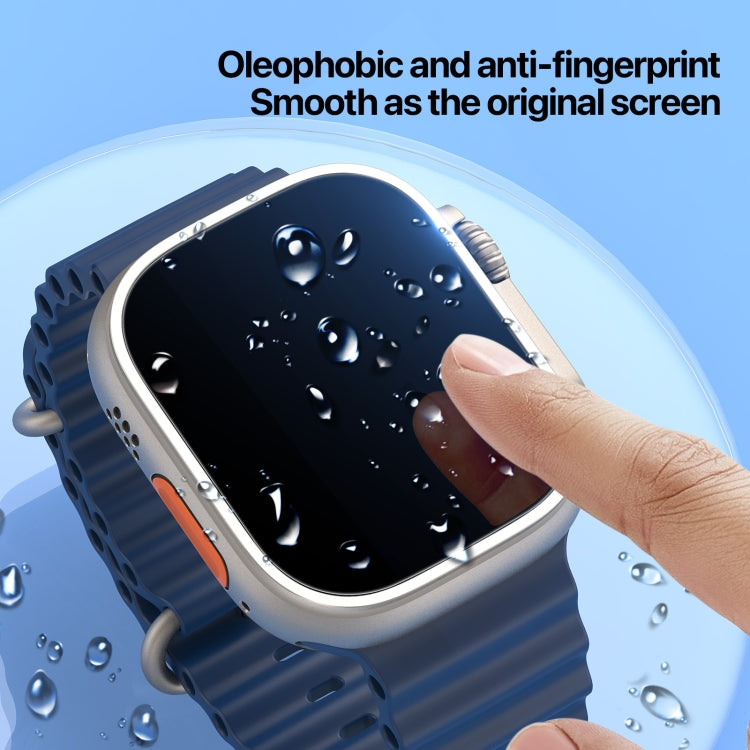 DUX DUCIS Eapa Series 9H Tempered Glass Screen Protector, For Apple Watch Ultra / Ultra 2 49mm