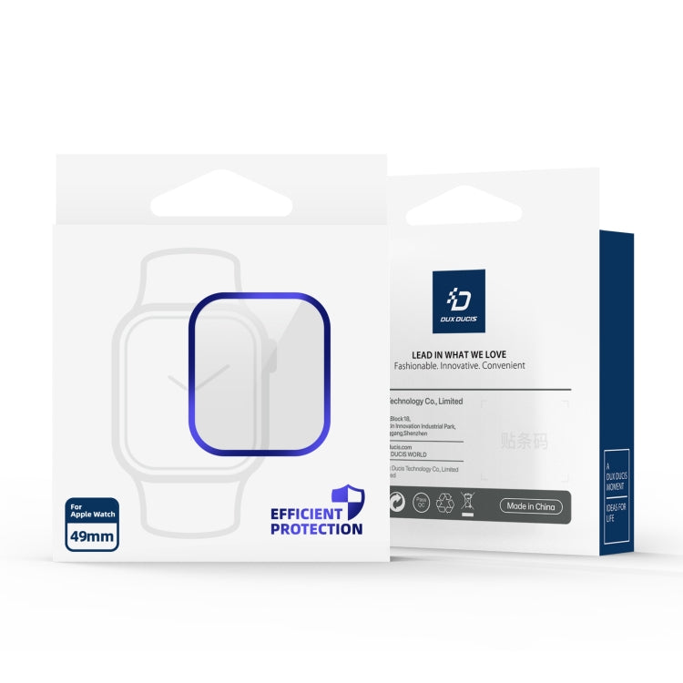 DUX DUCIS Eapa Series 9H Tempered Glass Screen Protector, For Apple Watch Ultra / Ultra 2 49mm