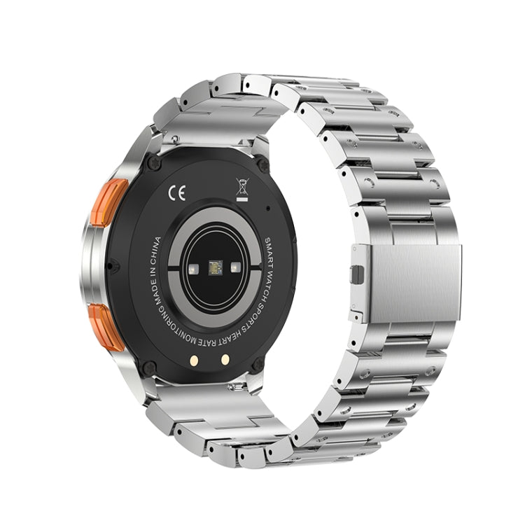 LEMFO AK59 1.43 inch AMLOED Round Screen Steel Strap Smart Watch