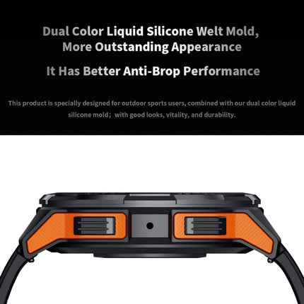 LEMFO C25 1.43 inch HD Round Screen Outdoor Smart Watch Supports Blood Oxygen Detection/Sedentary Reminder