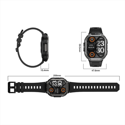 LEMFO DM63 2.13 inch AMOLED Square Screen Smart Watch Android 8.1, 2GB+16GB