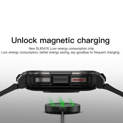 LEMFO DM63 2.13 inch AMOLED Square Screen Smart Watch Android 8.1, 2GB+16GB