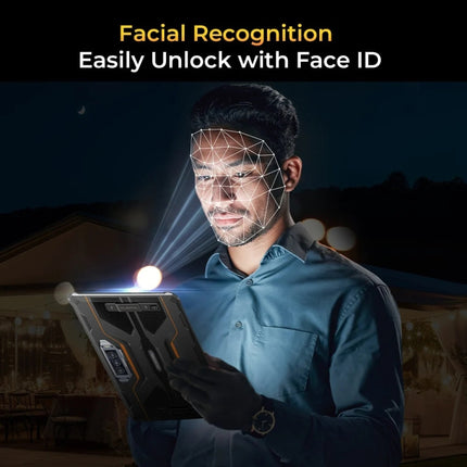 OUKITEL RT8 4G Netzwerk IP68/IP69K Robustes Tablet, 11 Zoll Android 13 MediaTek Helio G99 Quad Core Unterstützt Dual SIM, EU Stecker, RT8 6GB+256GB