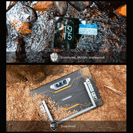 OUKITEL RT8 4G Netzwerk IP68/IP69K Robustes Tablet, 11 Zoll Android 13 MediaTek Helio G99 Quad Core Unterstützt Dual SIM, EU Stecker, RT8 6GB+256GB