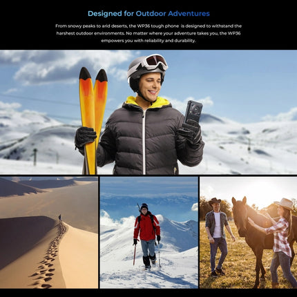 Oukitel WP36, IP68/IP69K, Fingerprint Identification, 10600mAh, 6.52 inch MediaTek MT8788 Octa Core, NFC, OTG, Network: 4G