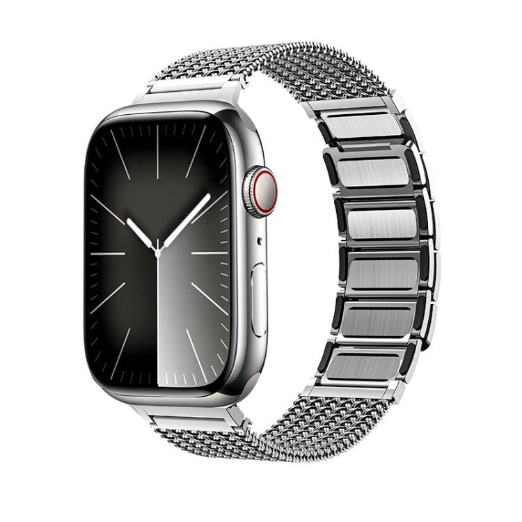 Magnetic Clasp Braided Chain Stainless Steel Watch Band
