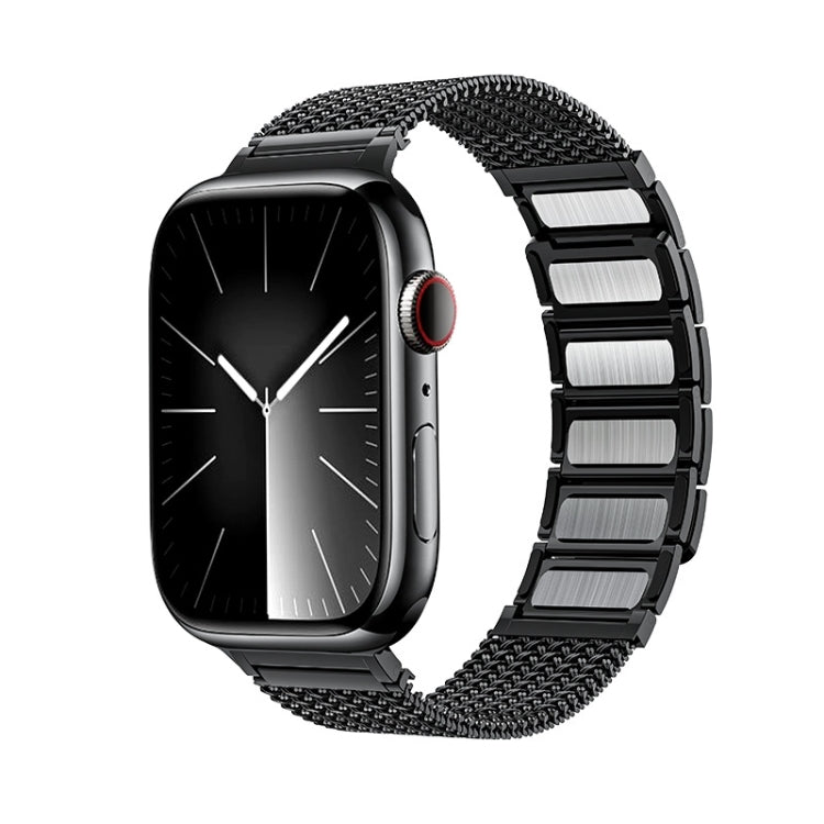 Magnetic Clasp Braided Chain Stainless Steel Watch Band