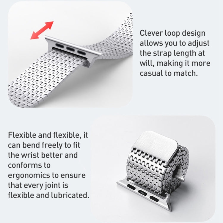 Milanese Loop Magnetic Clasp Stainless Steel Watch Band