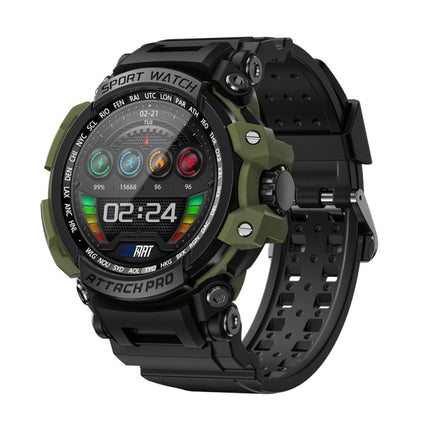 LOKMAT ATTACK Pro 1.32 inch BT5.1 Smart Sport Watch, Support Bluetooth Call / Sleep / Blood Oxygen / Heart Rate / Blood Pressure Health Monitor