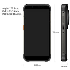 Teléfono robusto Ulefone Power Armor 16S, batería de 9600 mAh, lector de huellas lateral, 5,93 pulgadas, Android 13 Unisoc T616 Octa Core hasta 2,0 GHz, red: 4G, NFC, OTG, Armor 16S