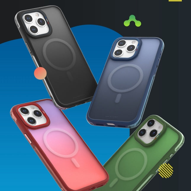 TGVIS Vigor Series Airbag MagSafe Magnetic Phone Case, For iPhone 15 Pro Max, For iPhone 15