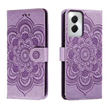 Sun Mandala Embossing Pattern Phone Leather Case, For Motorola Moto G Play 2024, For Motorola Moto G Power 5G 2024, For Motorola Moto G84
