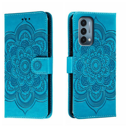 Sun Mandala Embossing Pattern Phone Leather Case, For OnePlus Nord N200 5G, For OnePlus 9R, For OnePlus Nord CE 5G