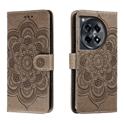 Sun Mandala Embossing Pattern Phone Leather Case, For OnePlus Nord 4, For OnePlus Nord CE4 Lite Global, For OnePlus Ace 3