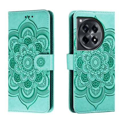 Sun Mandala Embossing Pattern Phone Leather Case, For OnePlus Nord 4, For OnePlus Nord CE4 Lite Global, For OnePlus Ace 3